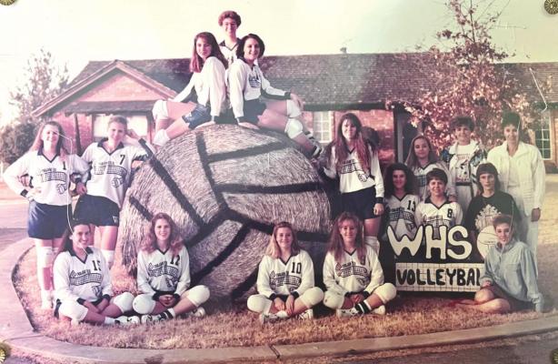 The 1992 Class A Volleyball state champion Windthorst Trojanettes were honored for the 30th anniversary of their win during the St. Mary's Catholic Church 130th birthday celebration on Sunday, June 5. Courtesy photo