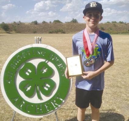 Archer County 4-H compete in State Archery