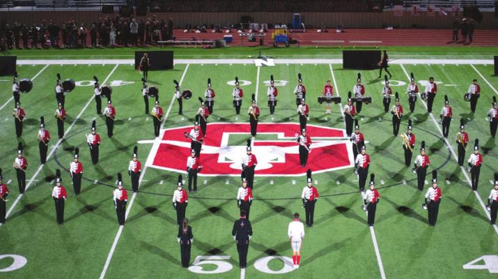 The 2021 Eagle Band debuted it show "The Eagle Has Landed" at its annual summer showcase Tuesday, Aug. 17. The band hopes to advance to state this year. File photo