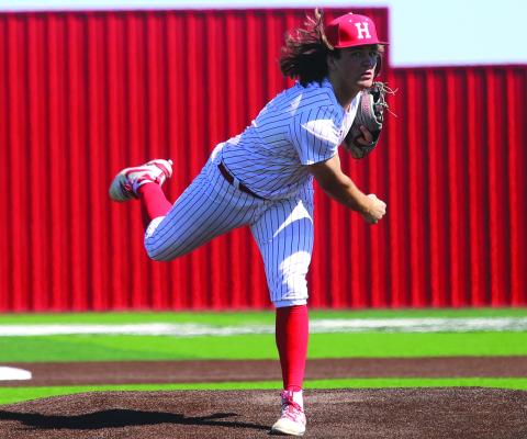 Senior Eagle Michael Stewart earned District 7-3A Offensive MVP after he posted a .471 batting average and nine RBIs in district games. File photo