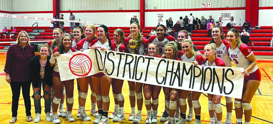 VB Roundup: Lady Eagles complete perfect run through district