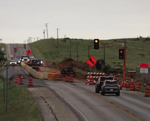 Numerous delays have pushed back the completion of the Highway 79 Bridge replacement project near Coleman Road back a full year. TxDOT officials now project a Fall 2026 completion date. Photo/Landon Davis