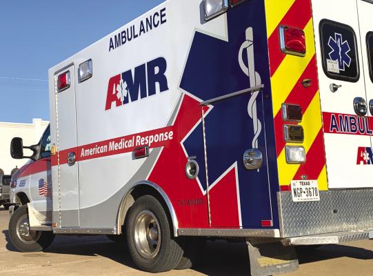 The Archer City Council received the annual Consumer Price Index Adjustment from American Medical Response for ambulance services for the city and portions of Archer County on Thursday, May 28. The price increas was 2.54%. File photo