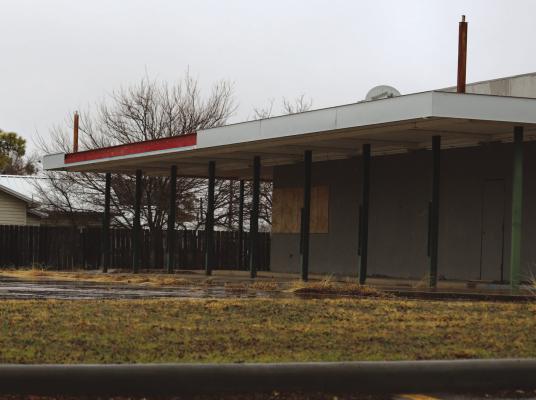 The old Sonic property in Archer City sold to a company with Dollar Tree ties. Photo/Nathan Lawson