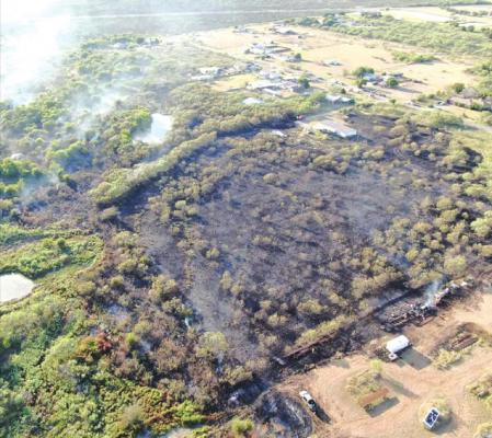 Archer County placed in emergency burn ban after fires