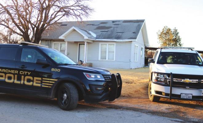 Archer City Police Department, Holiday Police Department and the Archer County Sheriff's Office executed a drug bust Tuesday, Feb. 8. Photo/Jerry Phillips