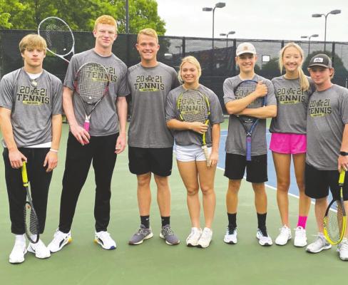 Archer City advances five to state tennis tournament