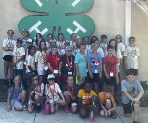 Archer County 4-H members attend 4-H Camp