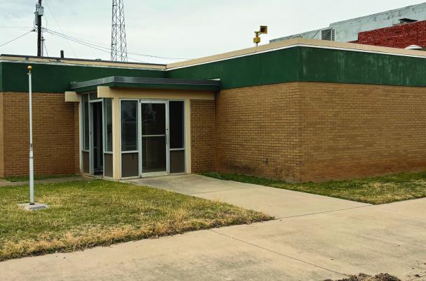 The Archer County Commissioner's Court discussed the possibility of having the old jail on the east side of the square become the new location of the Archer Family Clinic during its meeting on Monday, Feb. 9. Photo/Nathan Lawson