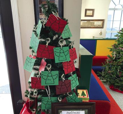 The Archer City Angel Tree, sponsored by the Salvalation Army, is underway and an angel can be picked out of the over 100 angels online or at the Archer Public Library. File photo