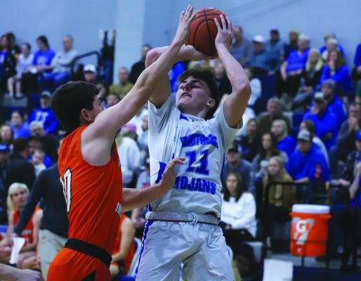 Windthorst bowed out of the postseason on Mon., Feb. 20, following a 50-37 bi-district loss to Hawley. File photo