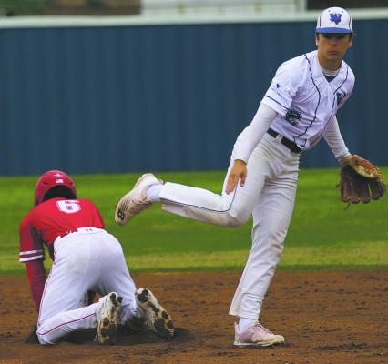 Trojan baseball Swiss-Army Knife Cash Armstrong sets his sights on a another successful season for his senior campaign. File photo