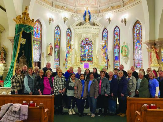 St. Mary's Church had its 2025 Windthorst Pilgrimage. This picture was taken inside of St. Patrick Cathedral located inFort Worth. Courtesy photo