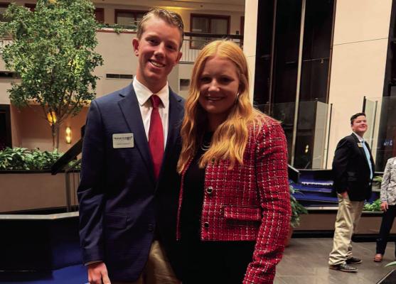 Ella Dora and Whit Parkey made their way to Austin for the TYLA Advocacy Academy. Courtesy photo