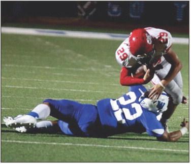 For the first time since 2019, the Windthorst Trojans and Holliday Eagles will battle it out on the gridiron as the pair open their season with the intracountry matchup. File photo