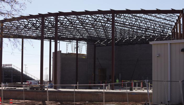 New water lines for the sprinkler system will be installed for the new HISD auditorium according to Superintendent Cody Carroll during the Holliday School Board meeting on Monday, Nov. 10. File photo