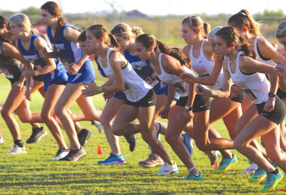 Lady Eagles, dominate at home cross country meet