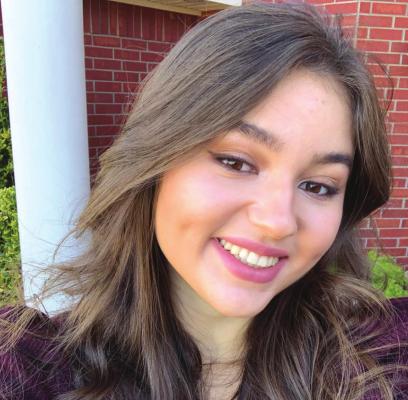 Iryna Hotsuliak came to Archer County from Urkraine on an exchange student program before war broke out in her home country making it unsafe to return home. Courtesy photo