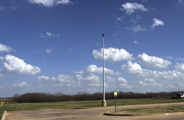 The empty lot next to the Archer County Law Enforcement Center at 100 Law Enforcement Way in Archer City is the planned site for a new Emergency Service Center that will house the county’s emergency management office and provide storage space for county equipment. File photo