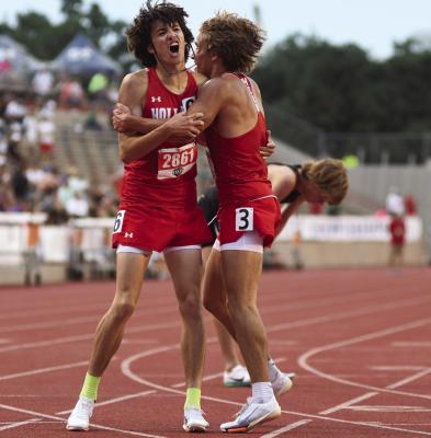 Running phenoms Noah and Ryder Strohman will look to cap off their historic careers at Holliday with another trip to state. File photo