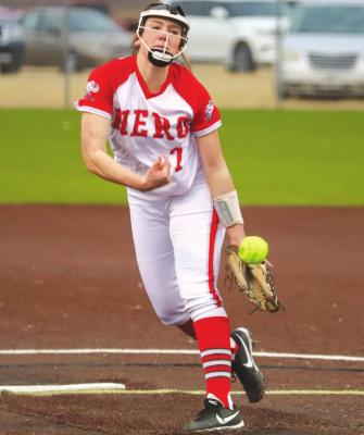 Addison Lindemann repeated as ACN Diamond Dozen MVP after recording a 27-4 mark and a 0.97 ERA to go along with 308 strikeouts in 166.0 innings. File photo