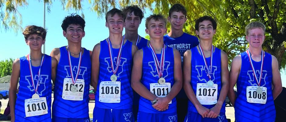 The Windthorst Trojans Cross Country team secured a silver at the UIL 2A-Region 2 Championships on Tuesday, Oct. 21. Courtesy photo/Jamie Anderle