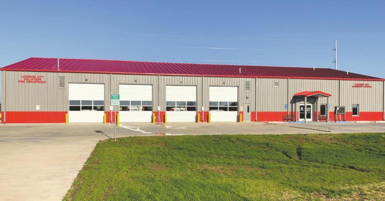 The new Lakeside City fire department, city hall and community center building will be hosting a grand opening on Feb. 20. Photo/Will Edwards