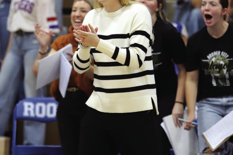 Longtime Archer City volleyball coach Krissa England is stepping down and furthering her administration career after 10 years leading the Lady Cats. File photo