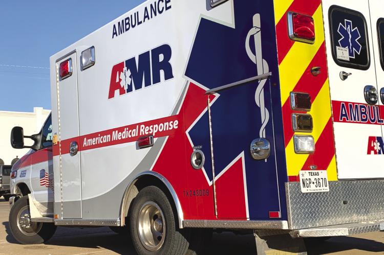 The Archer City Council received the annual Consumer Price Index Adjustment from American Medical Response for ambulance services for the city and portions of Archer County on Thursday, May 28. The price increas was 2.54%. File photo