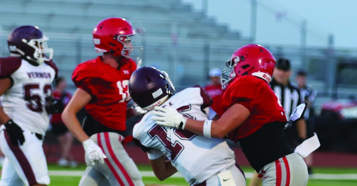 Holliday Scrimmages Vernon
