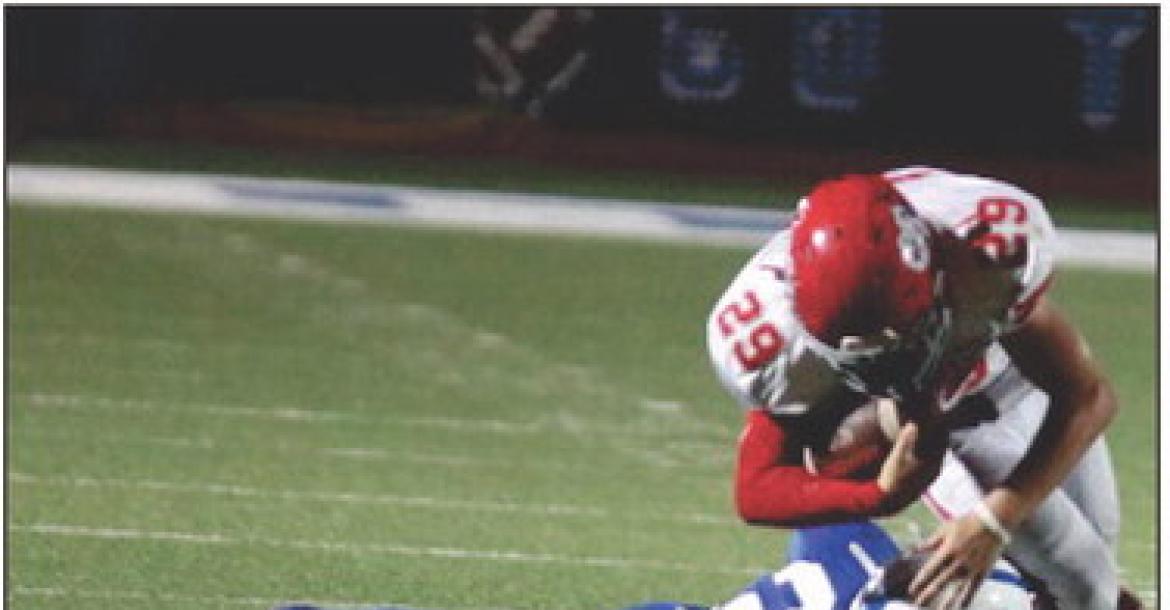 For the first time since 2019, the Windthorst Trojans and Holliday Eagles will battle it out on the gridiron as the pair open their season with the intracountry matchup. File photo